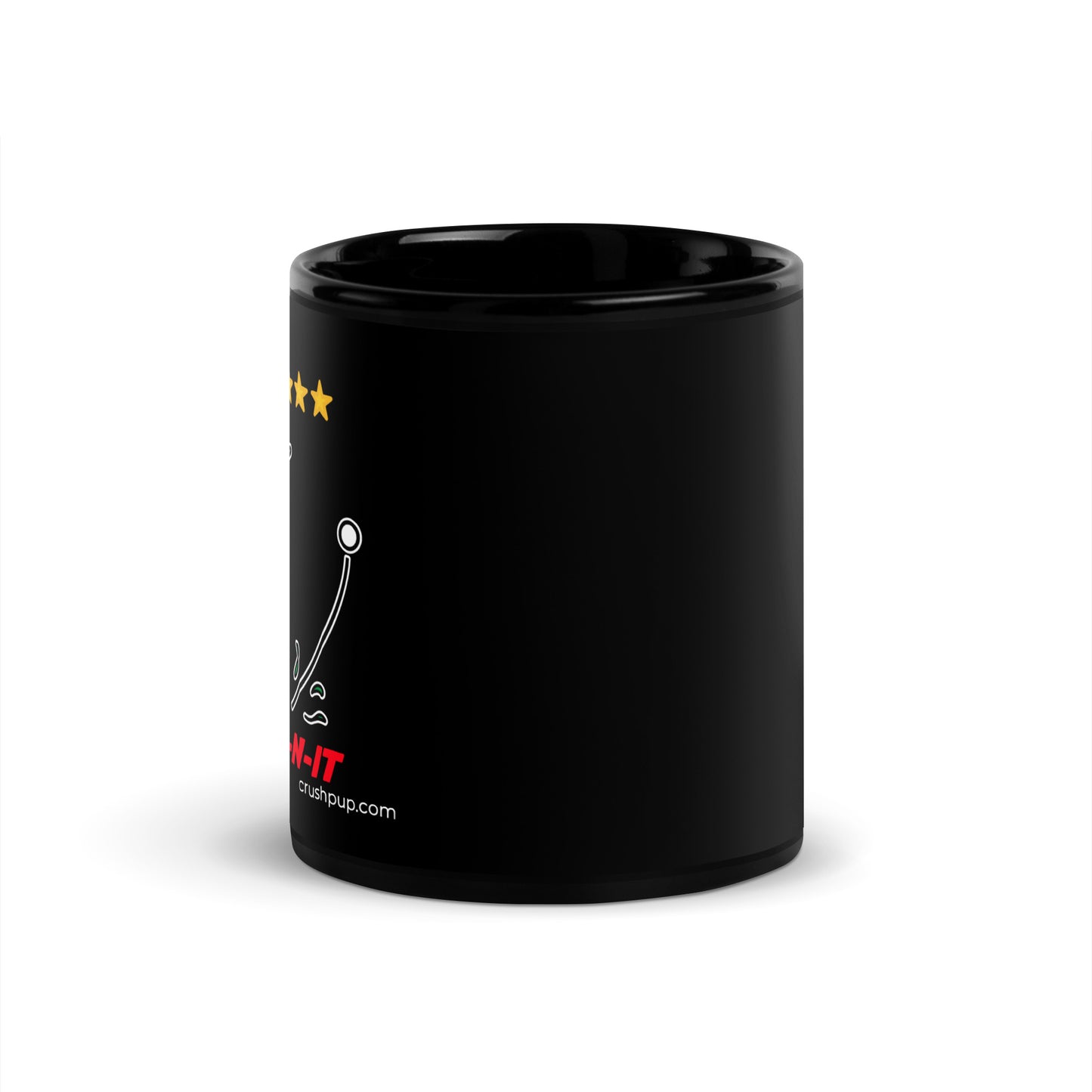 Black Glossy Mug