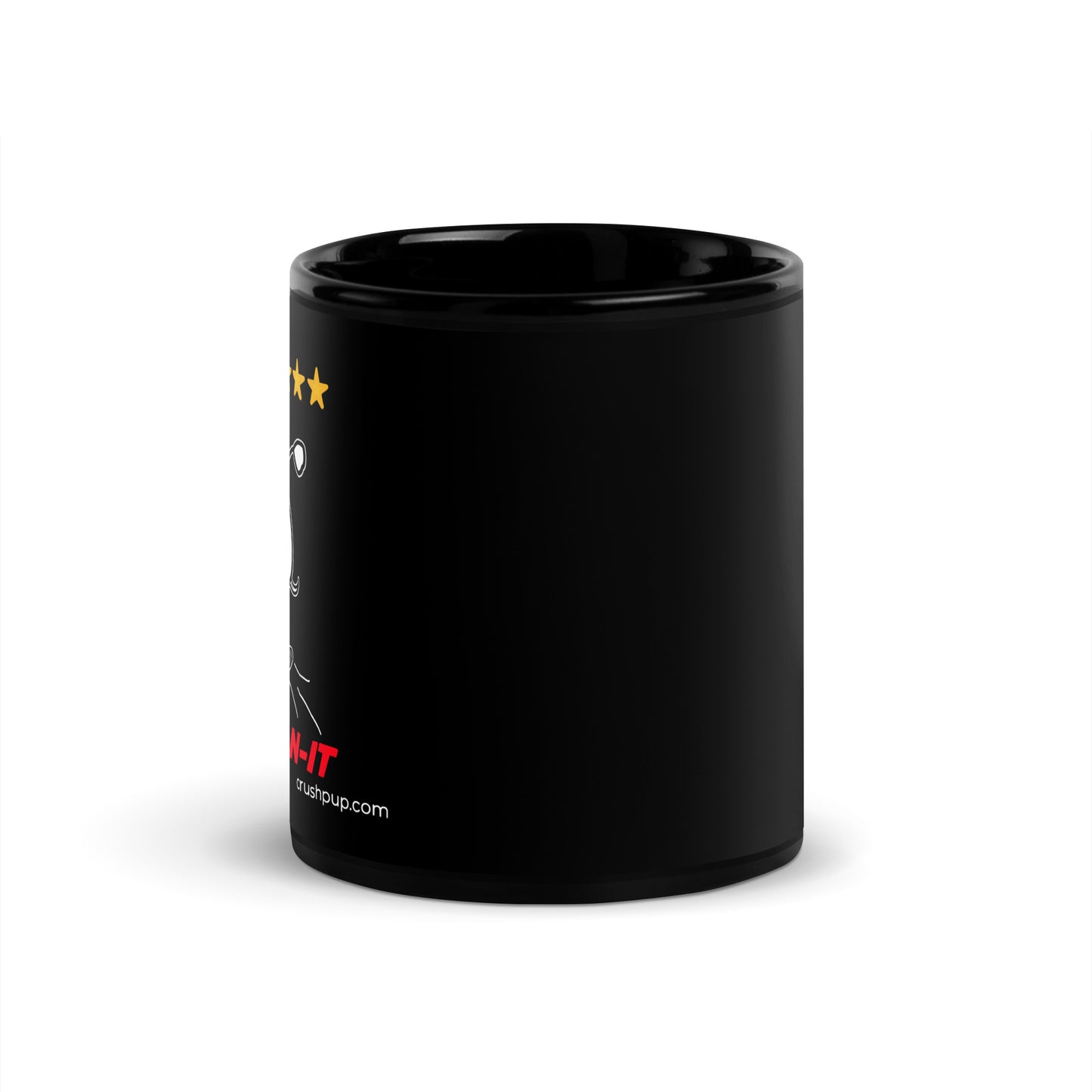 Black Glossy Mug