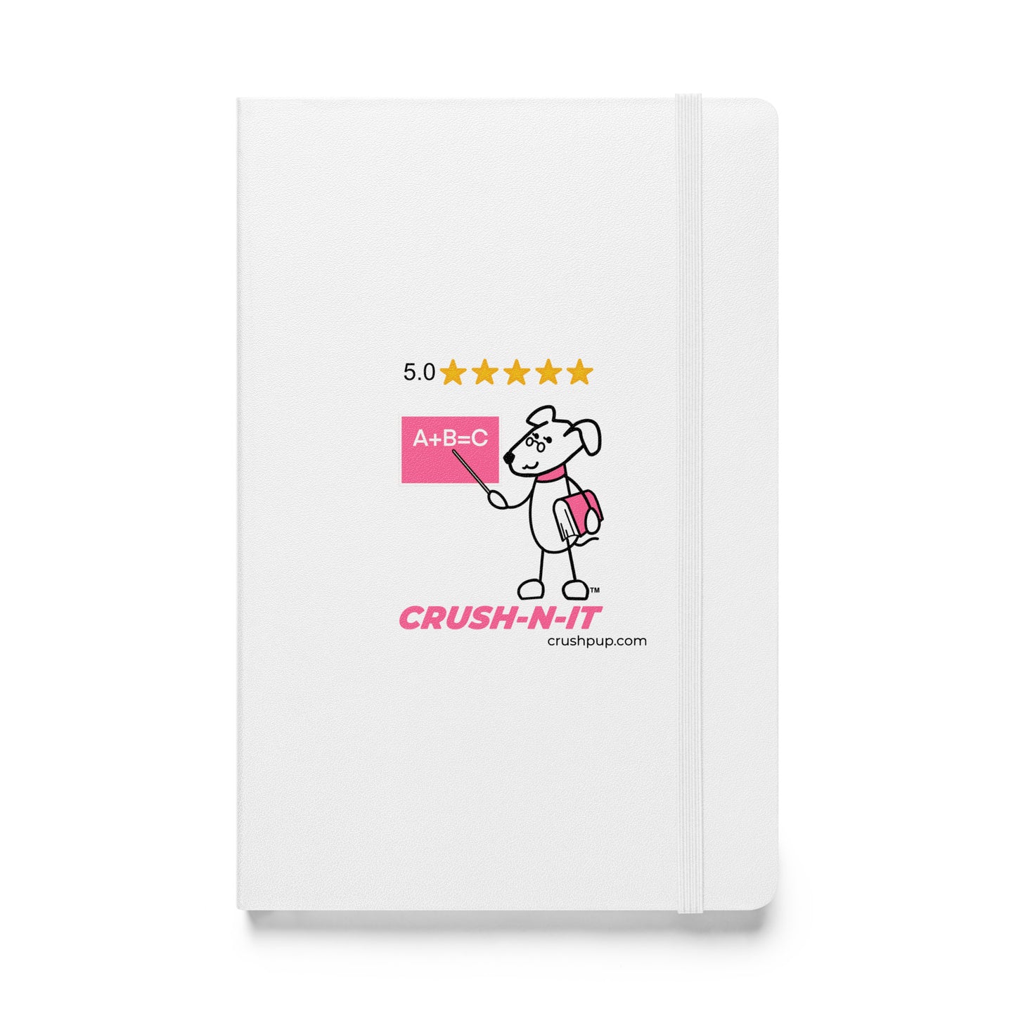 Hardcover bound notebook