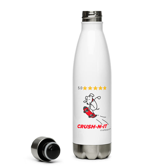 Stainless steel water bottle